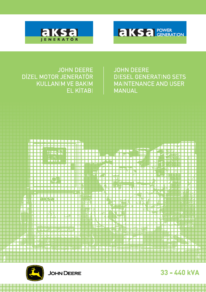 JOHN DEERE POWERED GENERATING SETS